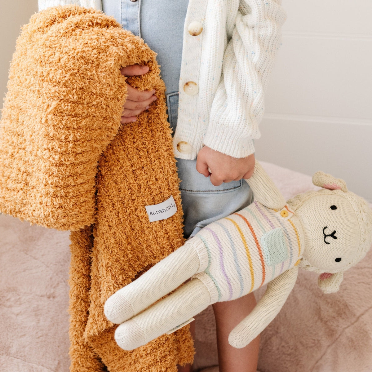 Ribbed Bamboni® Toddler Blankets — Saranoni