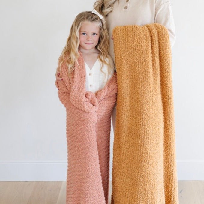 Ribbed Bamboni® Toddler Blankets — Saranoni