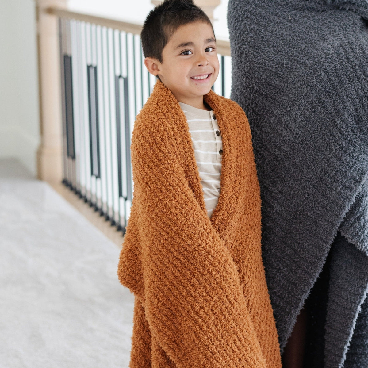 Ribbed Bamboni® Toddler Blankets — Saranoni