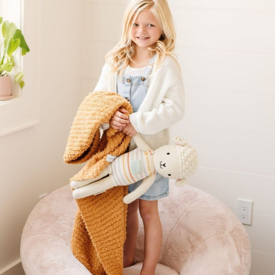 Ribbed Bamboni® Toddler Blankets — Saranoni