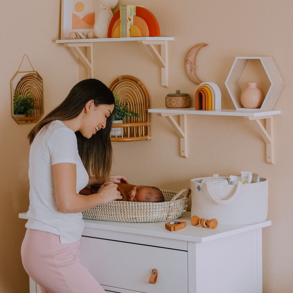 Rope Diaper Caddy — Parker Baby Co.