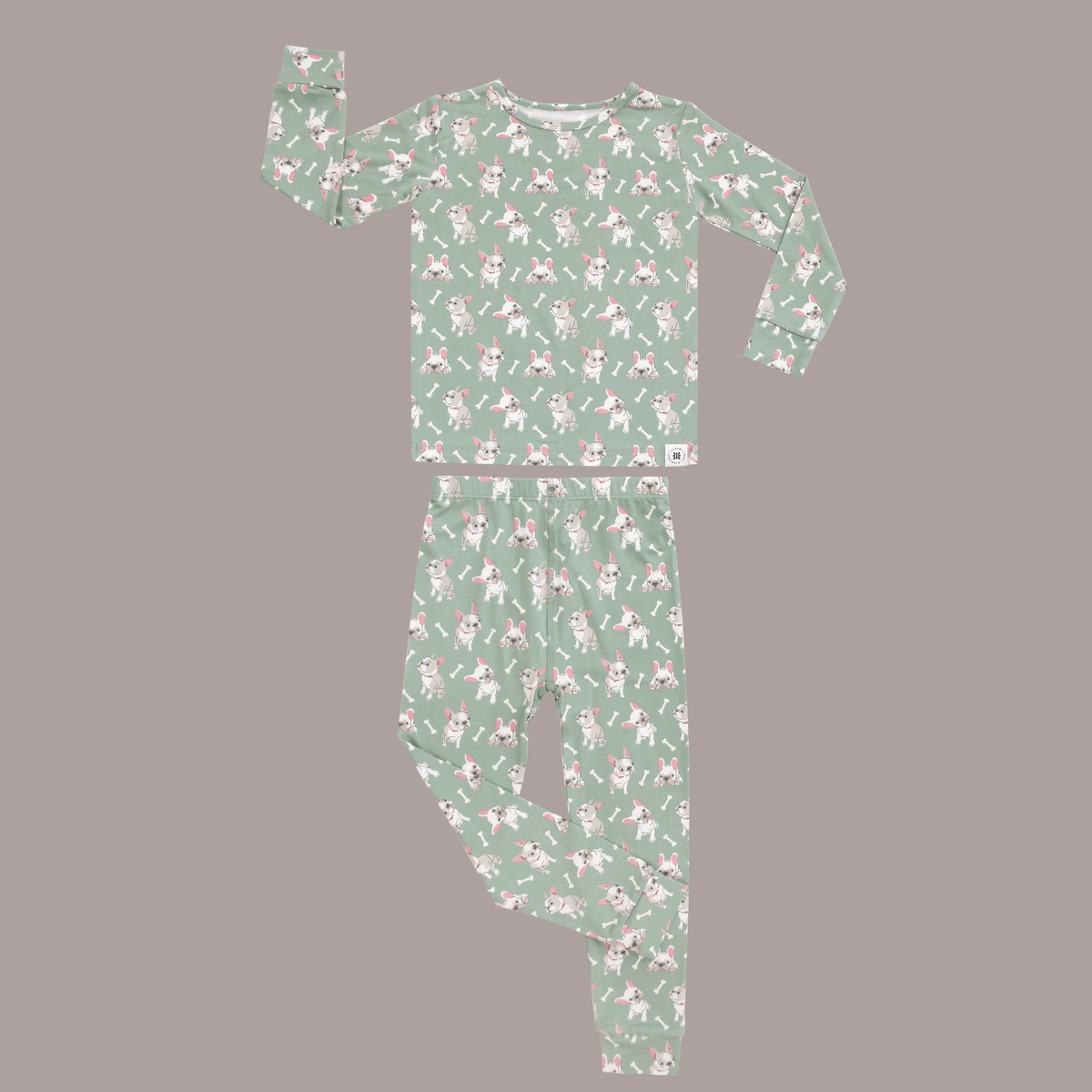 Ruff and Stuff Big Kid Pajama — Sweet Bamboo