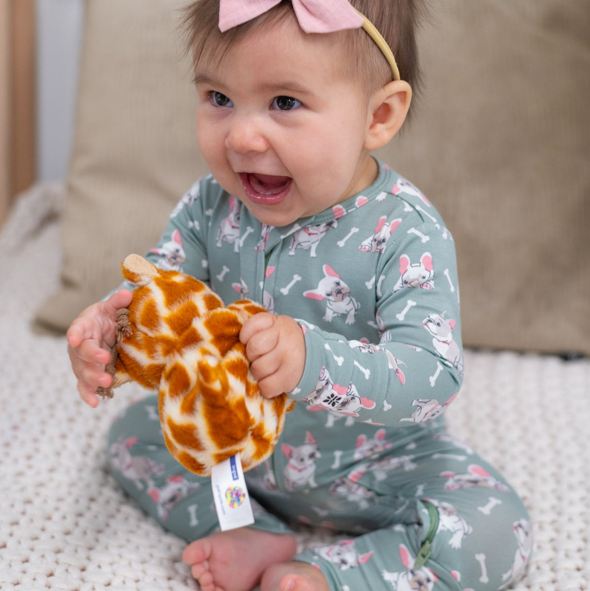 Ruff and Stuff Convertible Romper — Sweet Bamboo