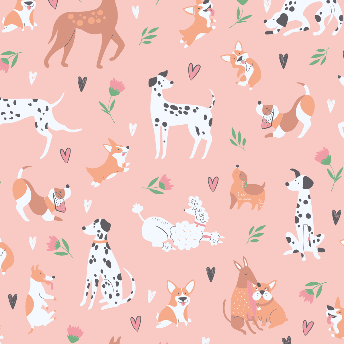 Dalmatian Poodle Puppy Ruffle Footie — Sweet Bamboo