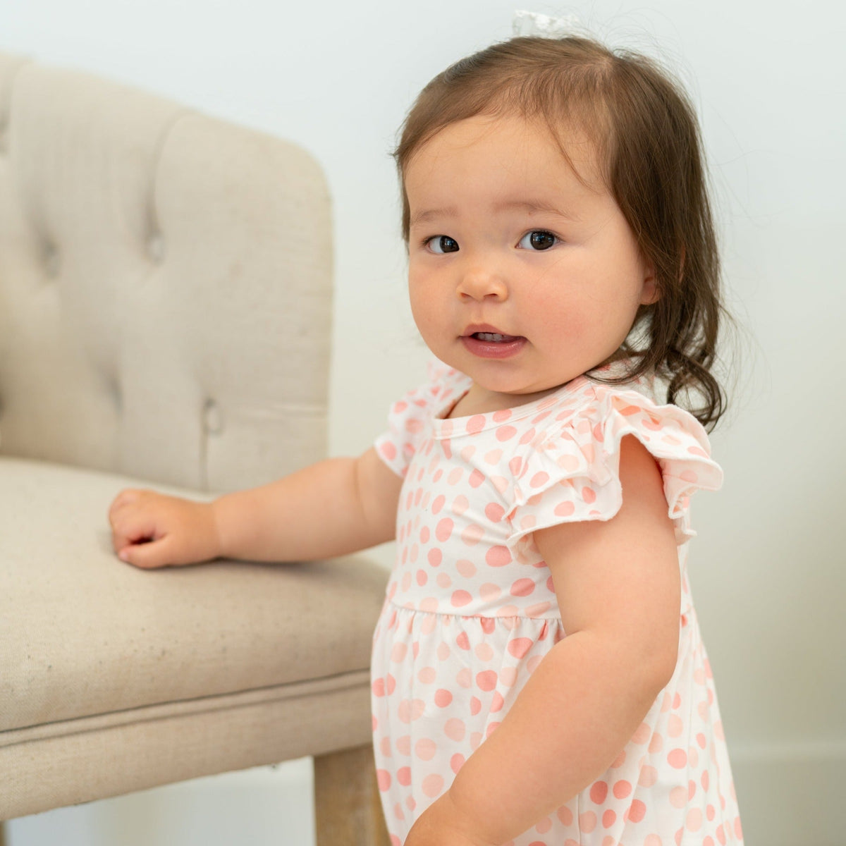 Ruffle Romper — Sweet Bamboo