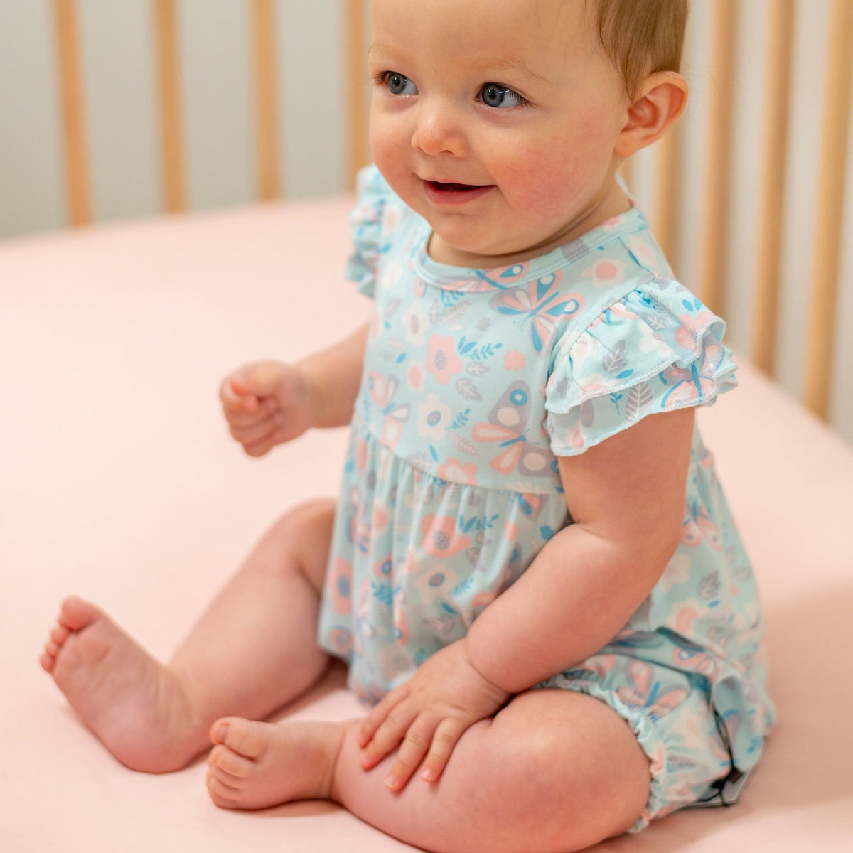Ruffle Romper — Sweet Bamboo