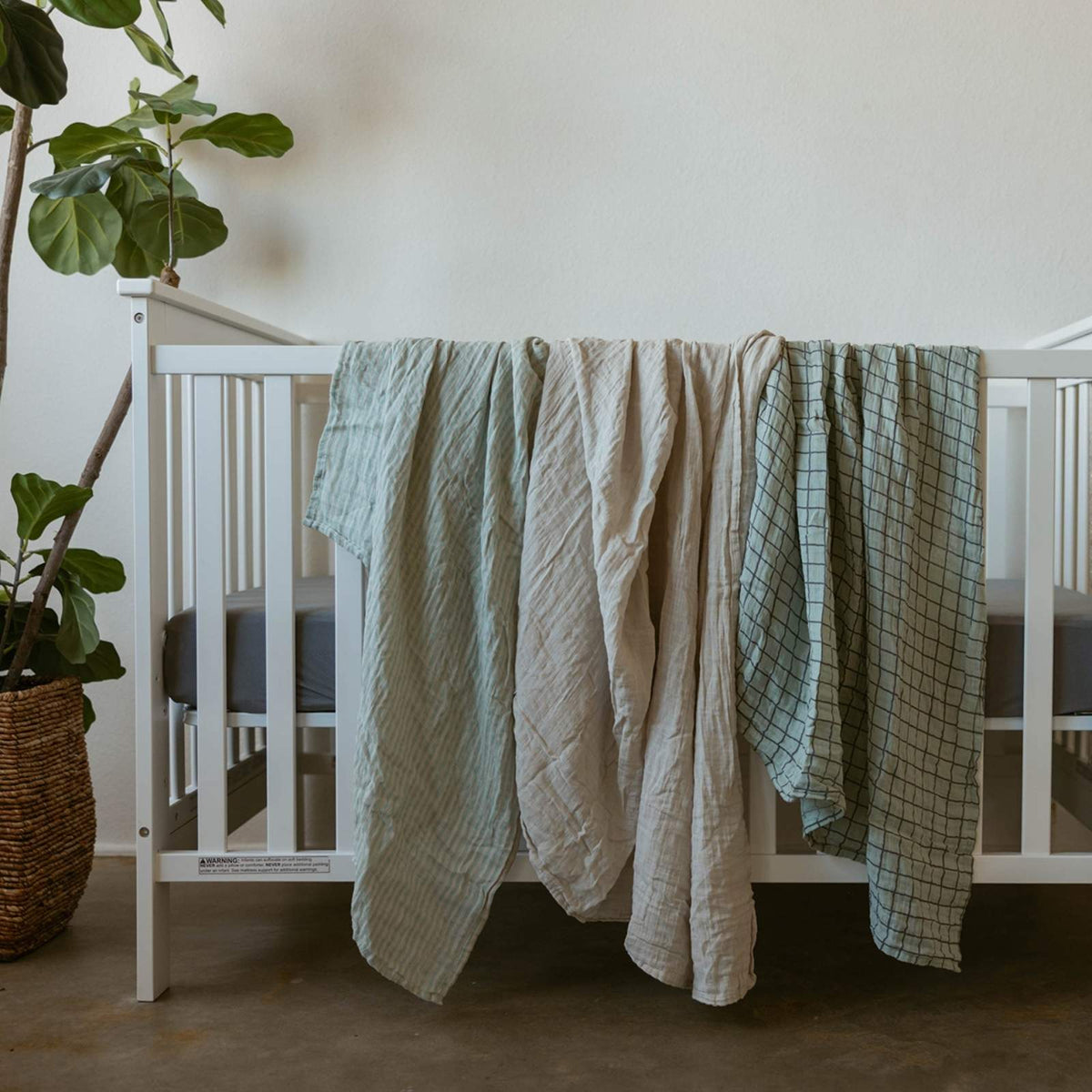Sage Swaddle Set — Parker Baby Co.