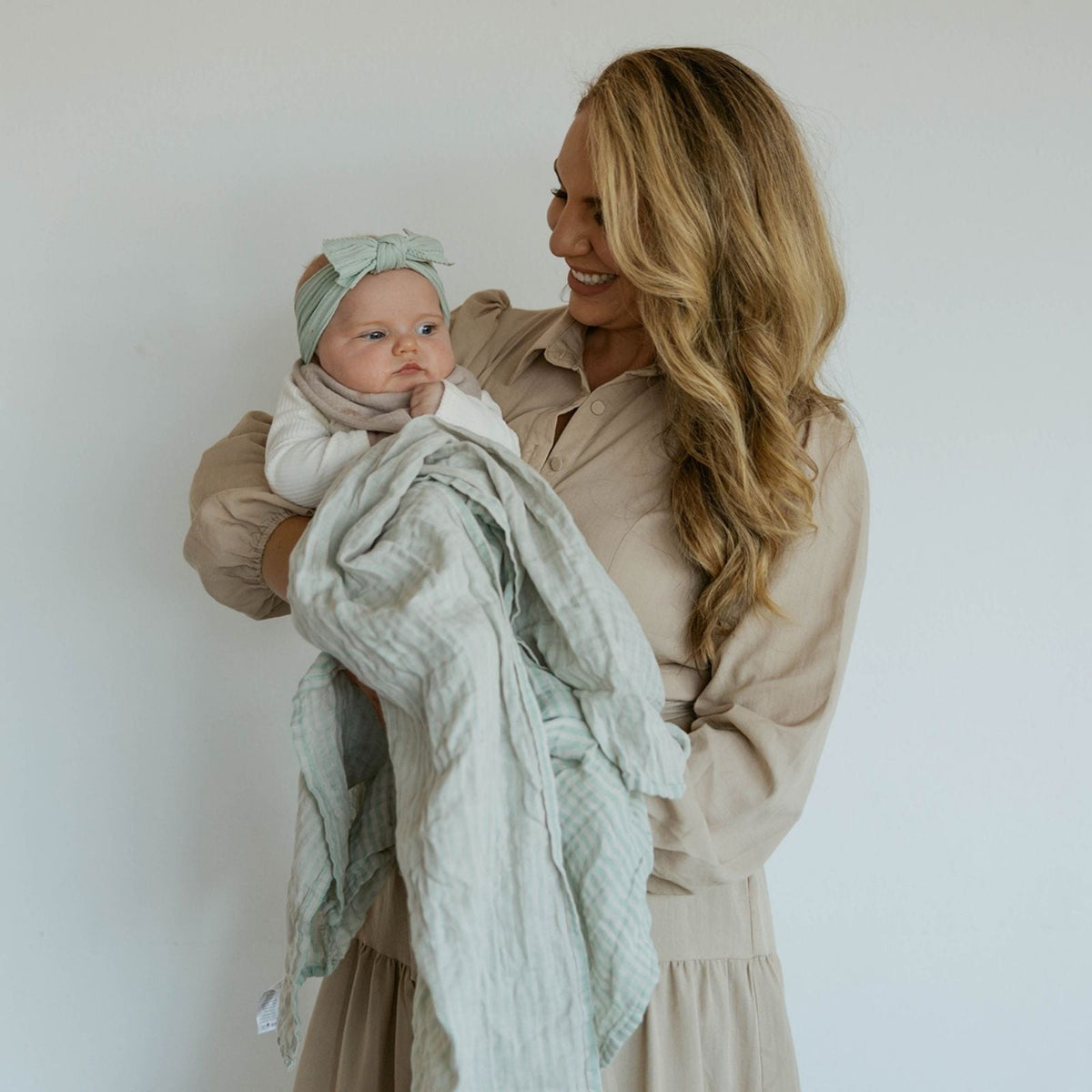 Sage Swaddle Set — Parker Baby Co.