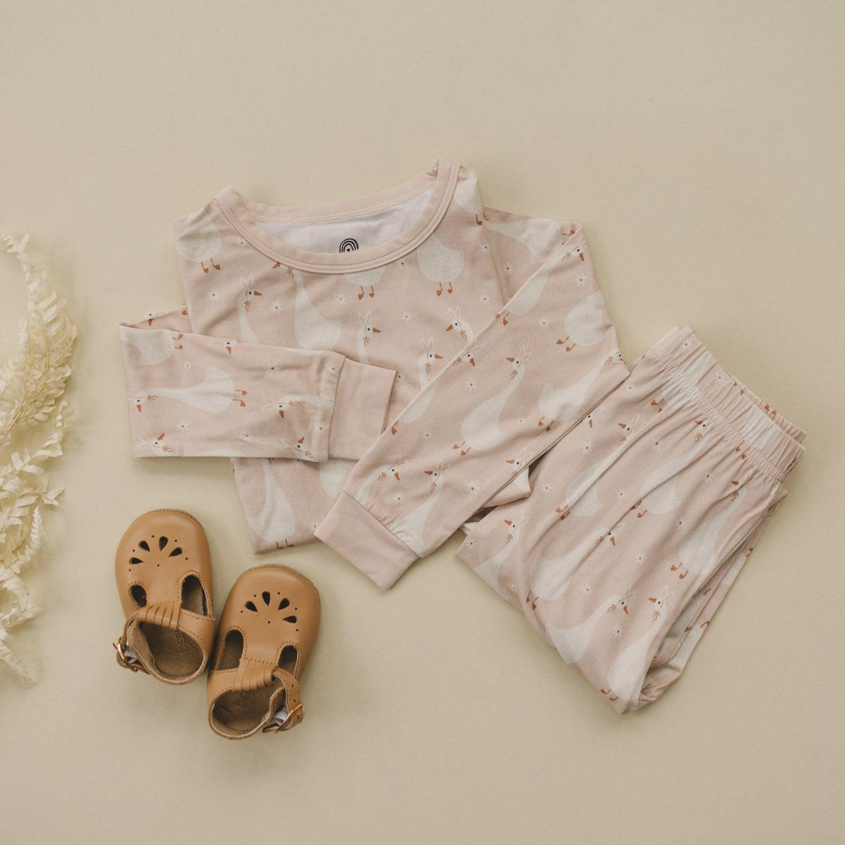 Silly Goose on the Loose 2pc Bamboo Pajamas — Little Joy Co.