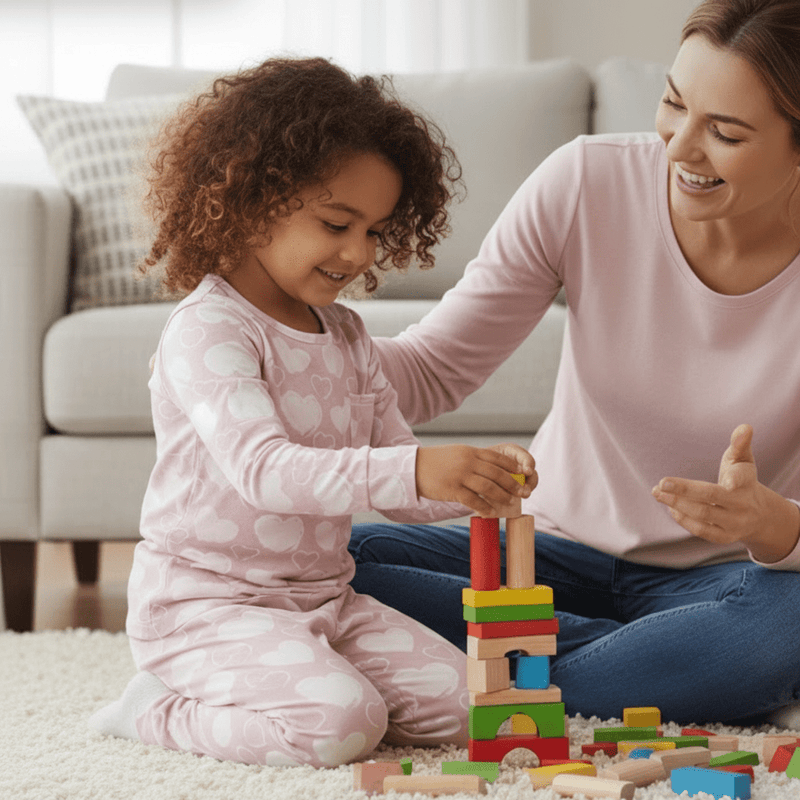 So Much Love Big Kid Pajama Set — Sweet Bamboo