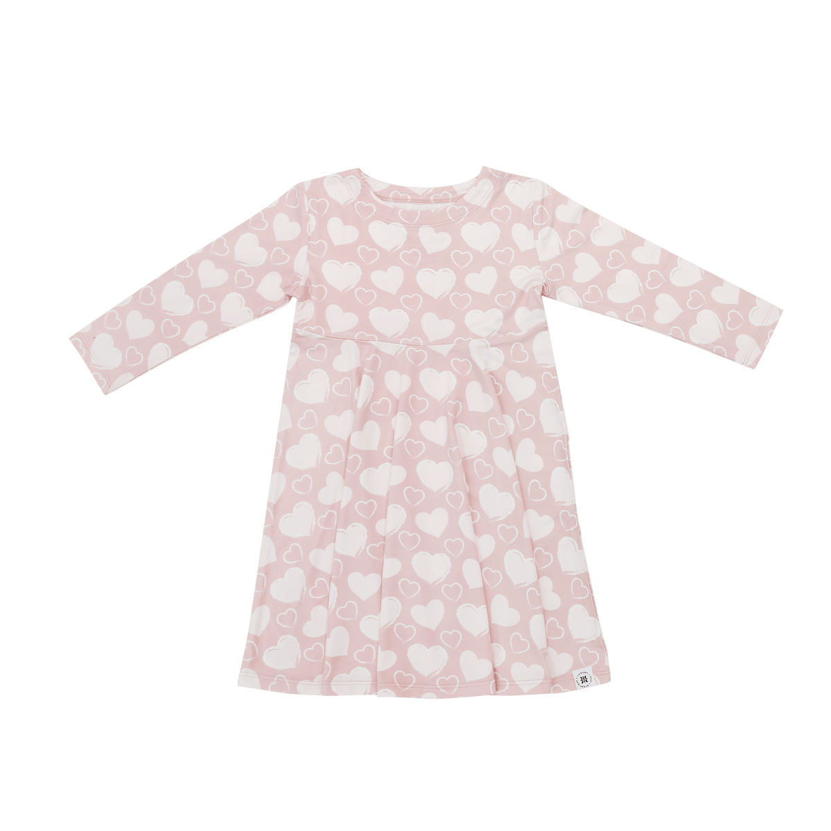 So Much Love Swirly Girl Dress — Sweet Bamboo