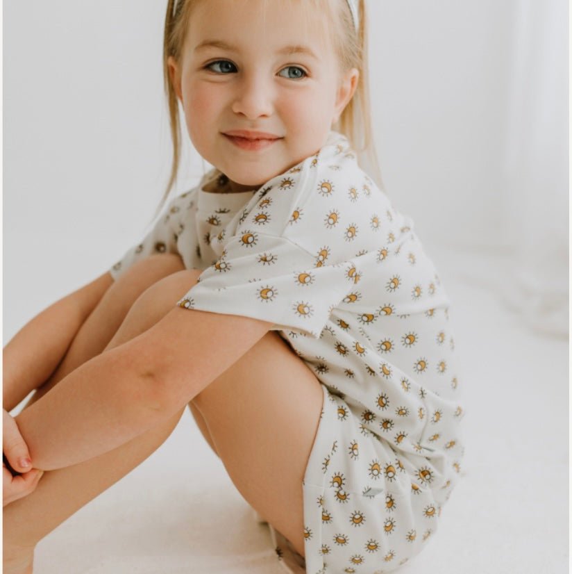 shirt & short set | sun ray — Finn + Emma