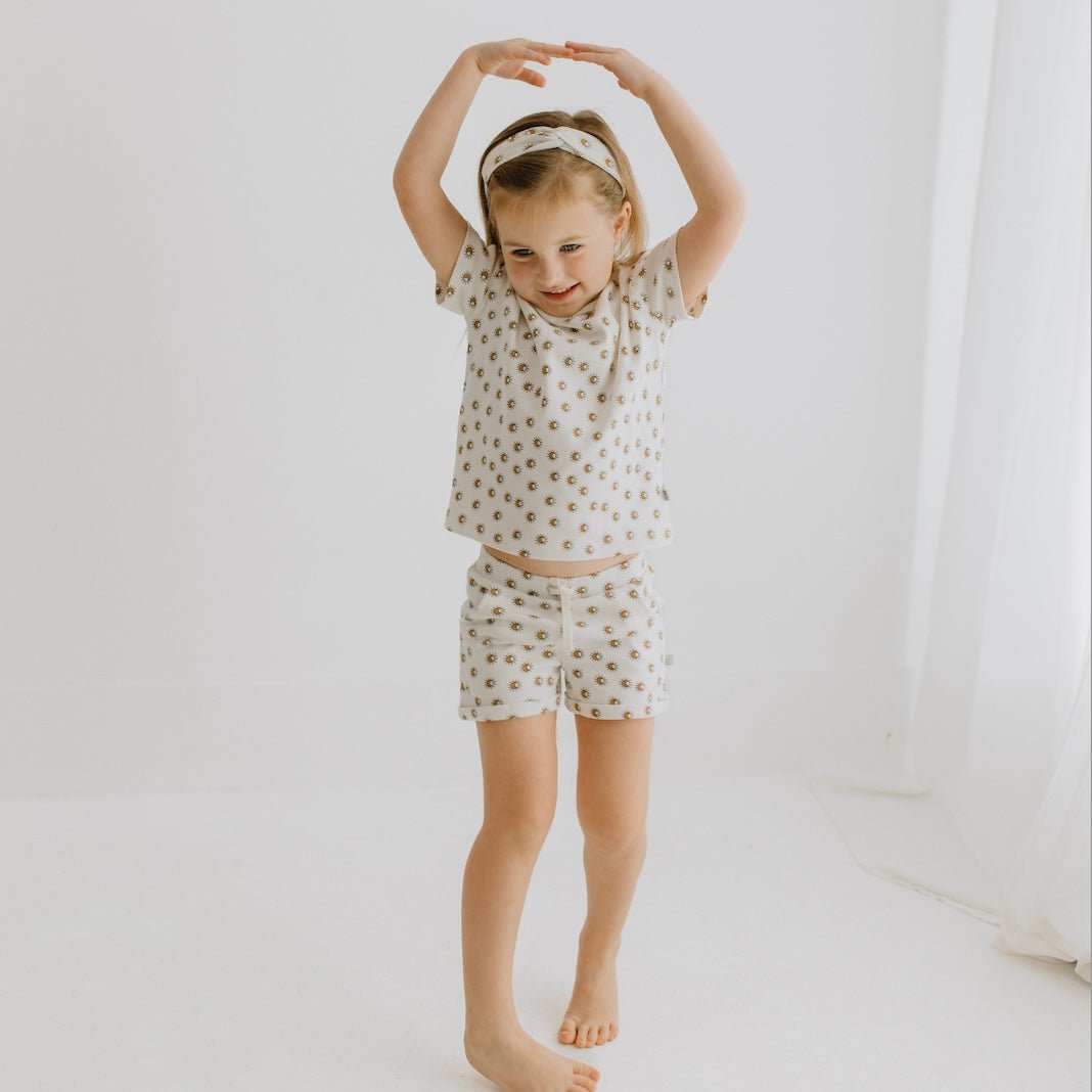 shirt & short set | sun ray — Finn + Emma