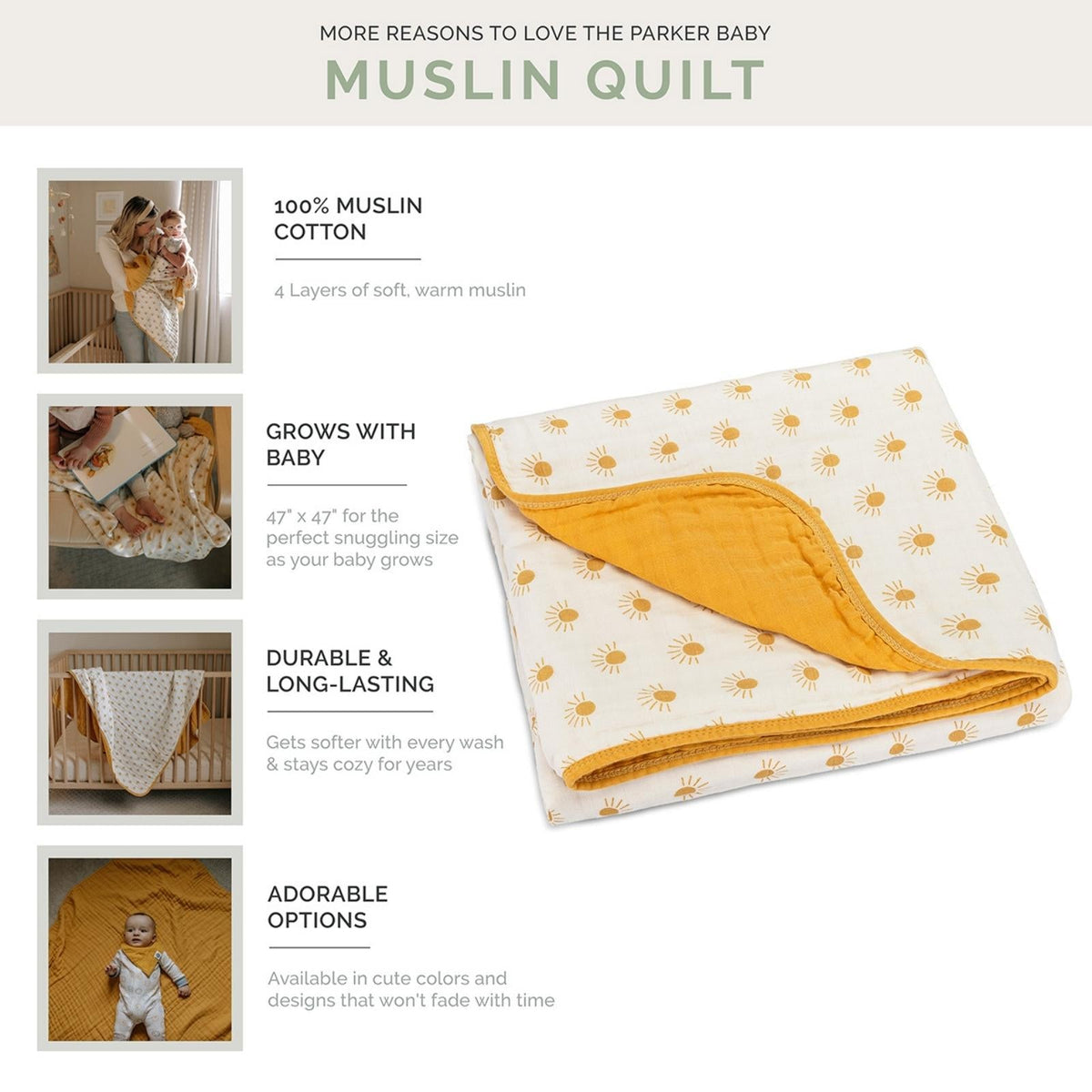 Sunny Days Quilt — Parker Baby Co.