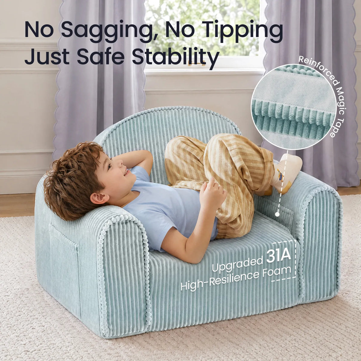 Tiny Land® GentleSnug Corduroy Kid Chair — Tiny Land