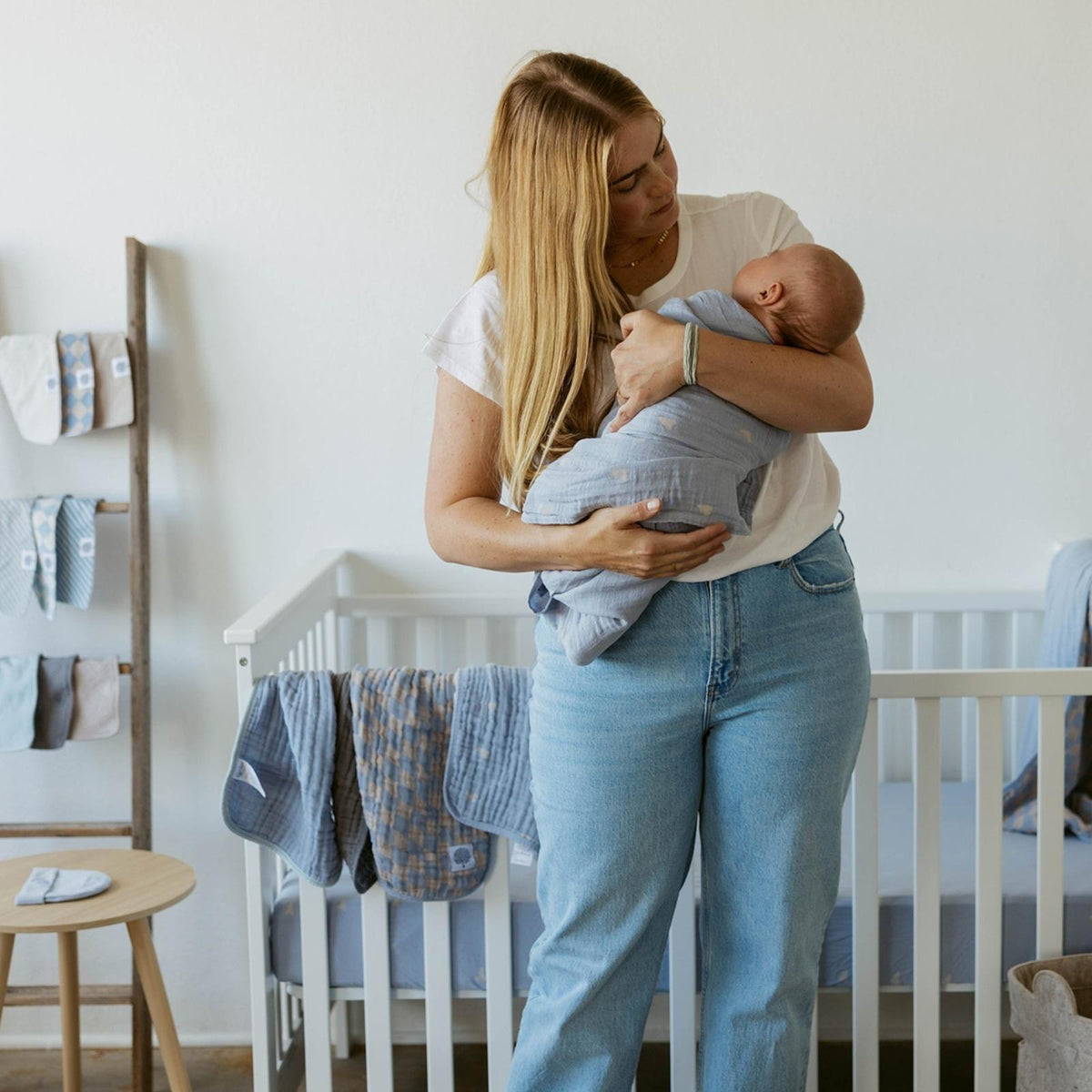 Cloud Swaddle Set — Parker Baby Co.