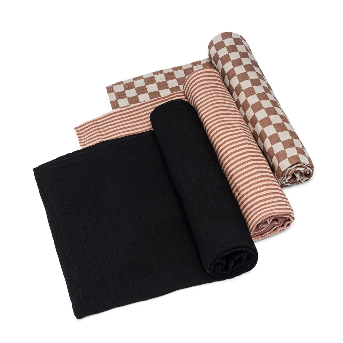 Rosewood Swaddle Set — Parker Baby Co.