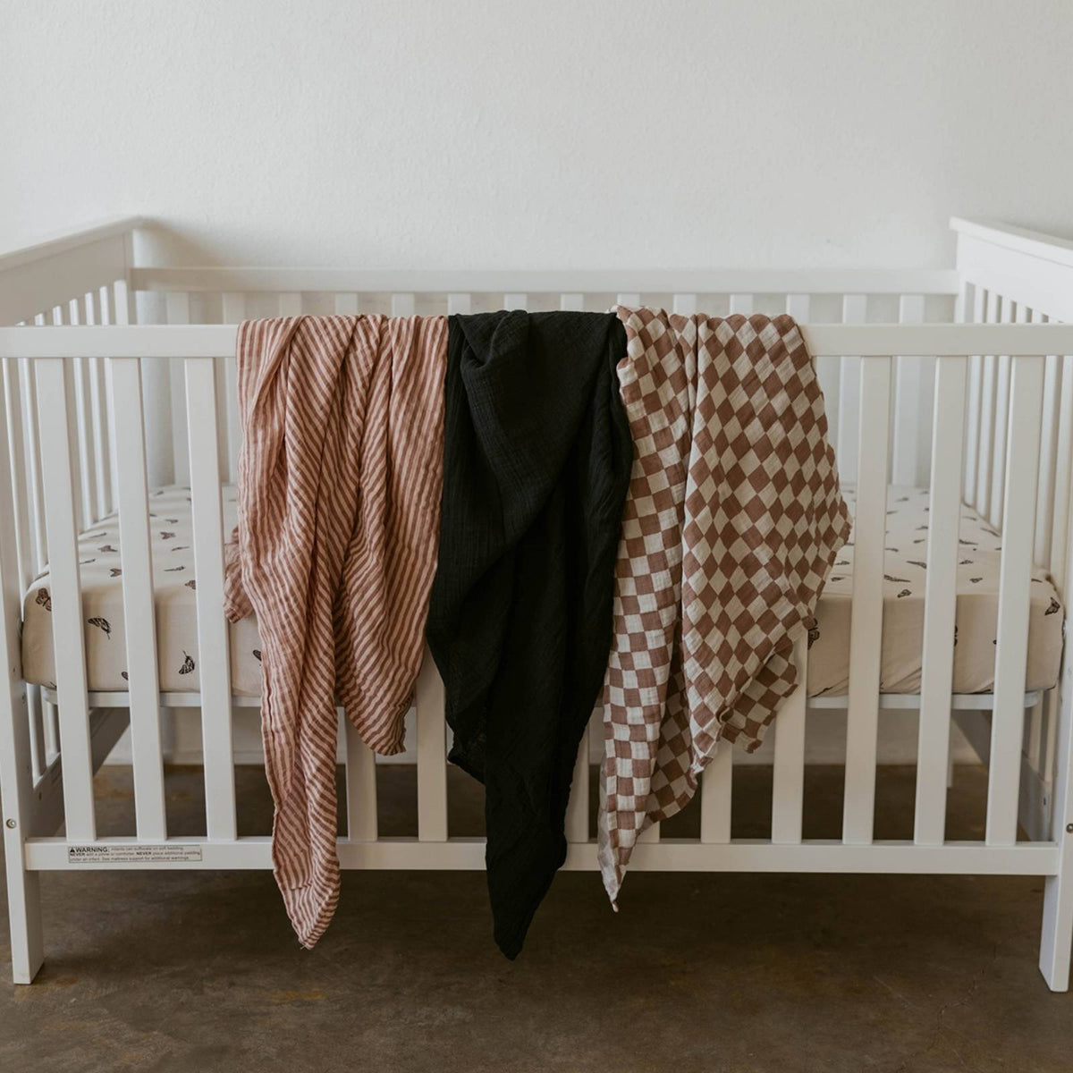 Rosewood Swaddle Set — Parker Baby Co.