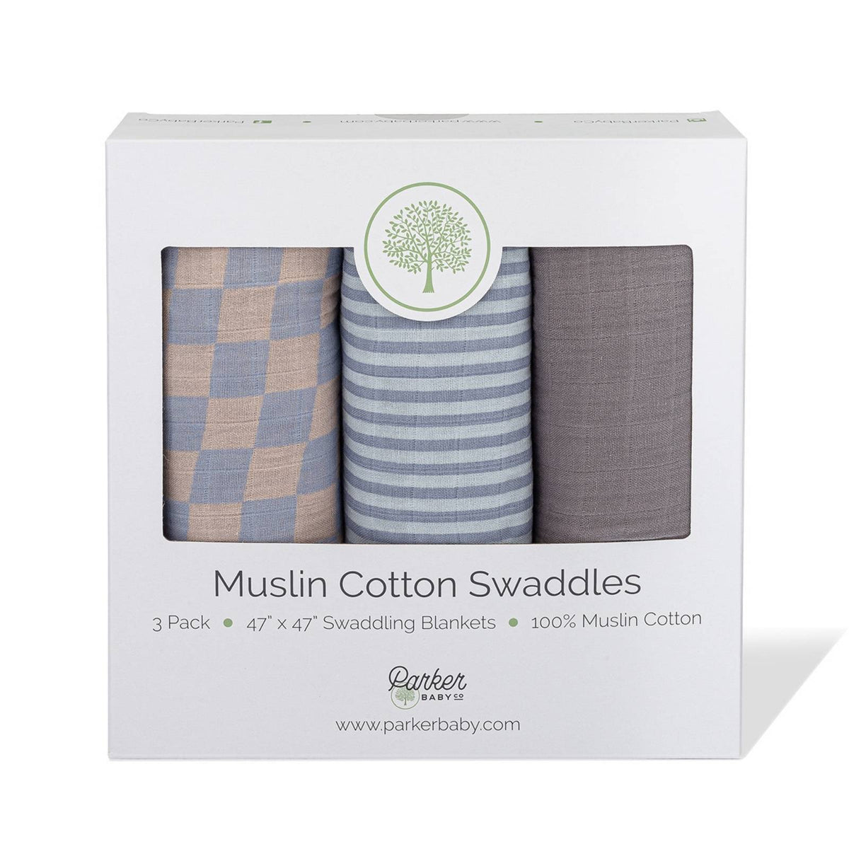 Stormy Swaddle Set — Parker Baby Co.