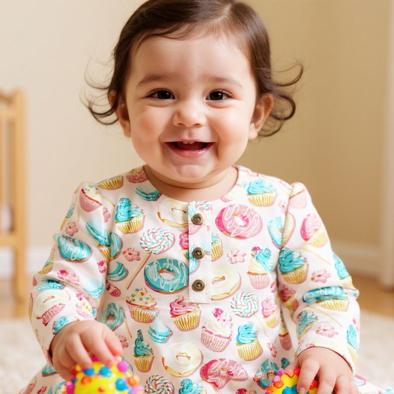 Sweet Tooth Ruffle Gown — Sweet Bamboo