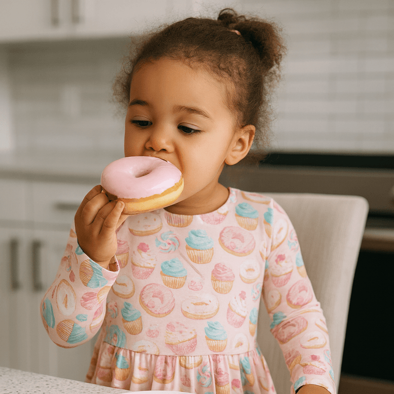 Sweet Tooth Swirly Girl Dress — Sweet Bamboo