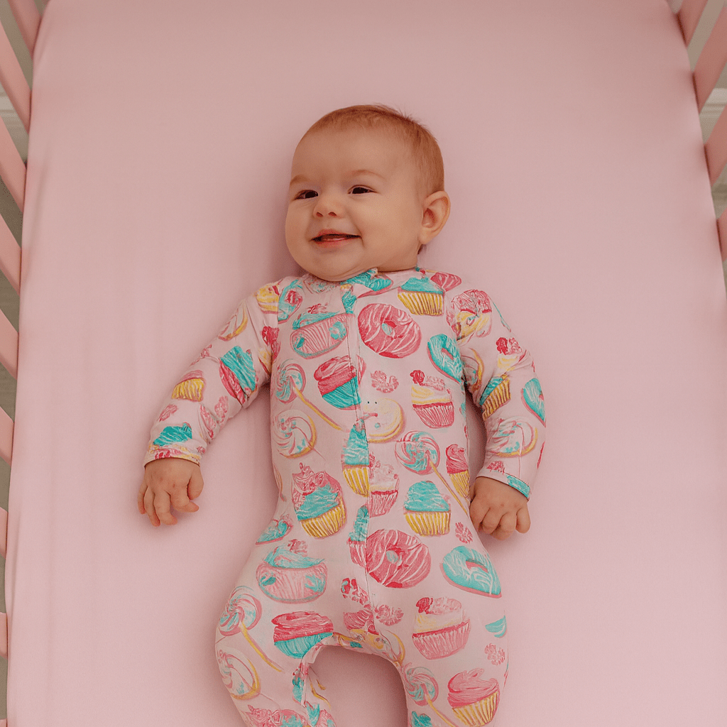 Sweet Tooth Zipper Footie — Sweet Bamboo