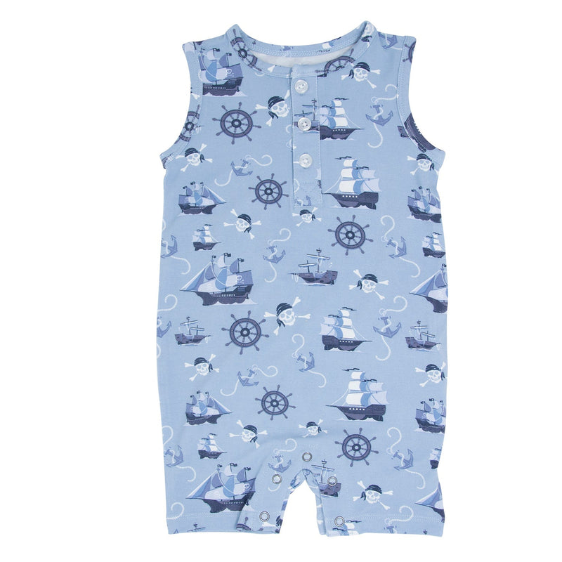 Pirate Ships Tank Romper — Sweet Bamboo