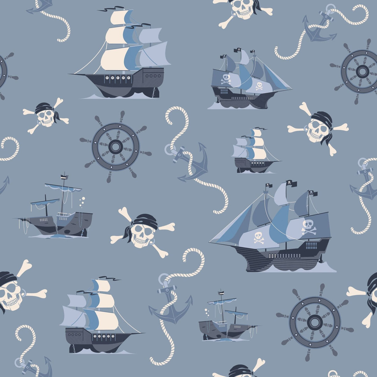 Pirate Ships Tank Romper — Sweet Bamboo