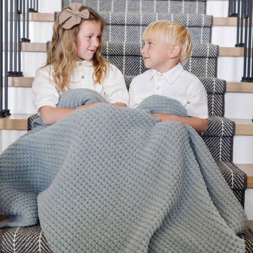 Waffle Knit Toddler Blankets — Saranoni