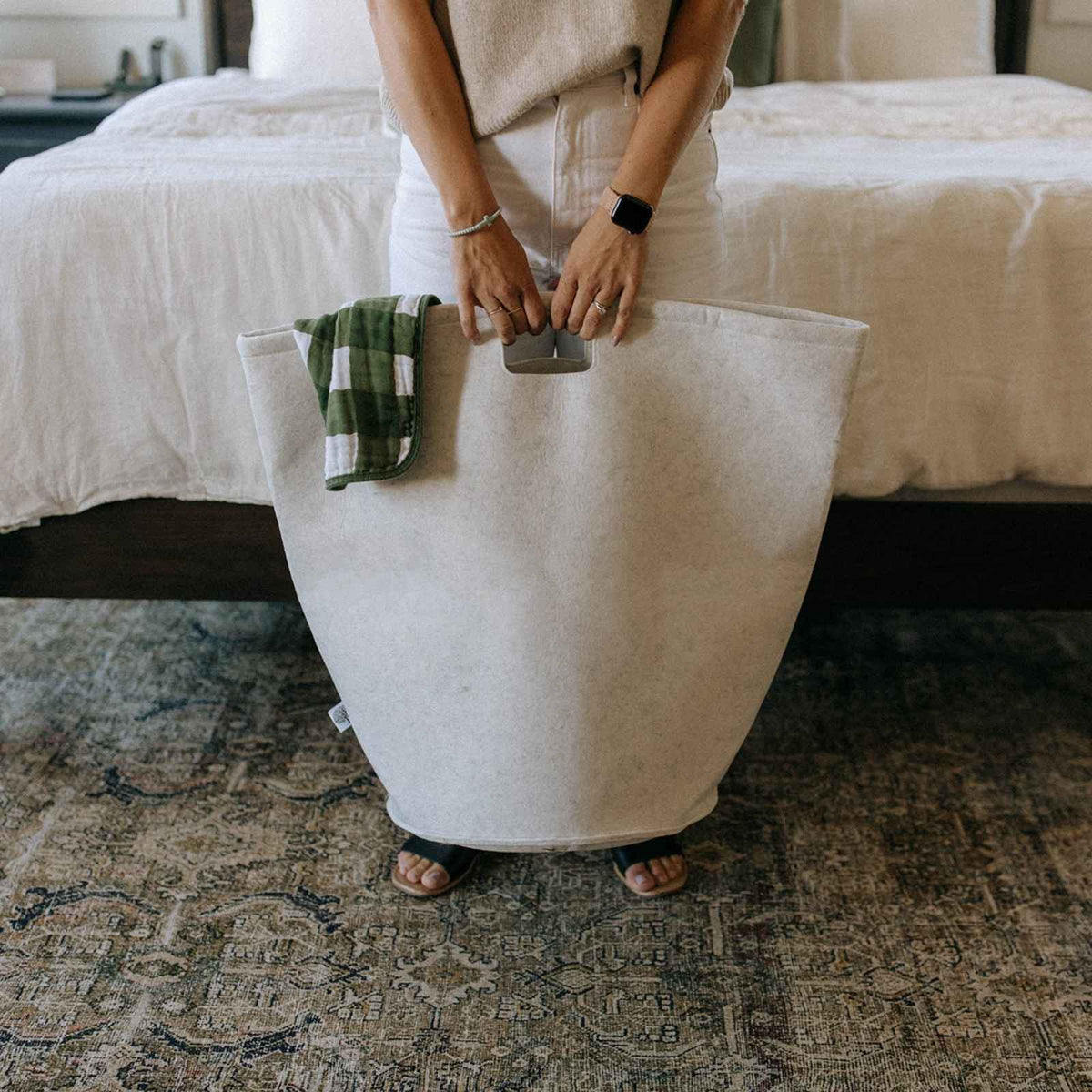 Felt Laundry Hamper — Parker Baby Co.