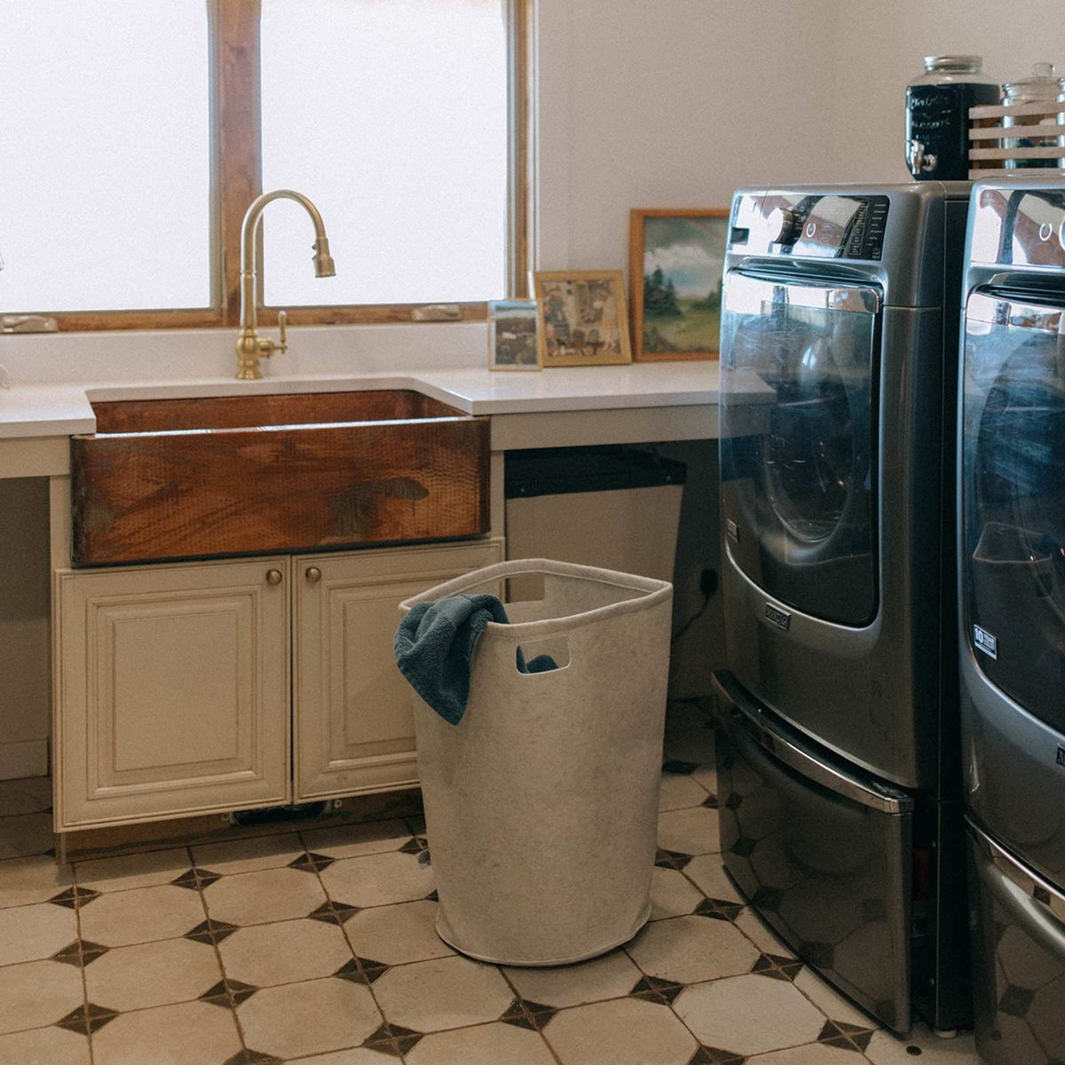 Felt Laundry Hamper — Parker Baby Co.