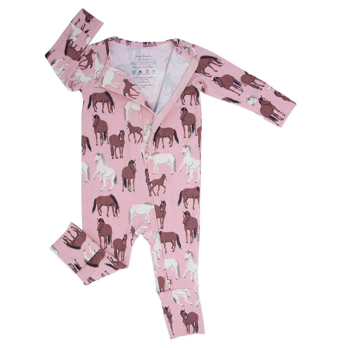 Wild Horses Convertible Romper — Sweet Bamboo