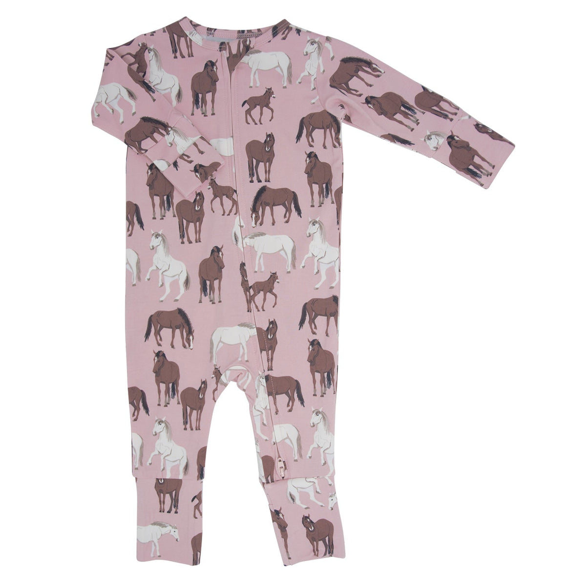 Wild Horses Convertible Romper — Sweet Bamboo